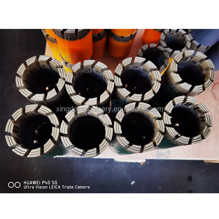 BQ NQ Impregnated Diamond Rod Shoe Casing Shoe surface set diamond for Diamond Core Drilling