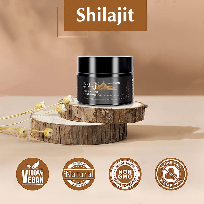 Private Label Shilajit Resin Pure 30g 50g Organic Shilajit Supplement Pure Organic Himalayan Shilajit Resin