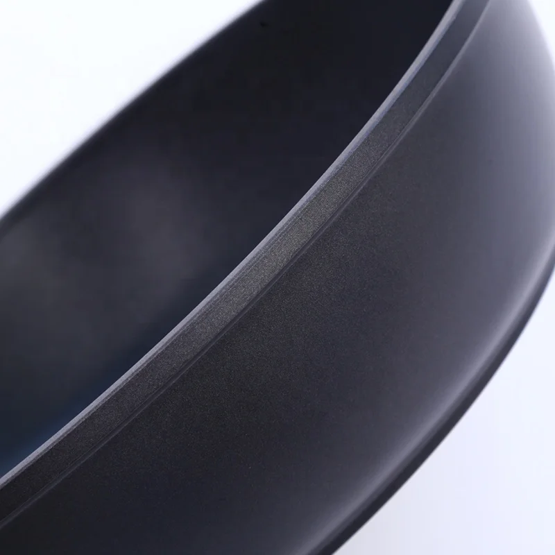 classical die cast aluminum non stick coating shallow casseroles with tempered glass and induction base pan