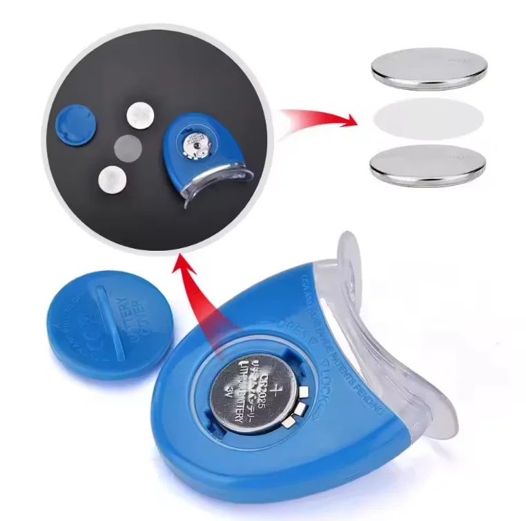 Teeth Whitening Kit With LED Light Hydroge Peroxide Teeth Whitening Gel Home Kit