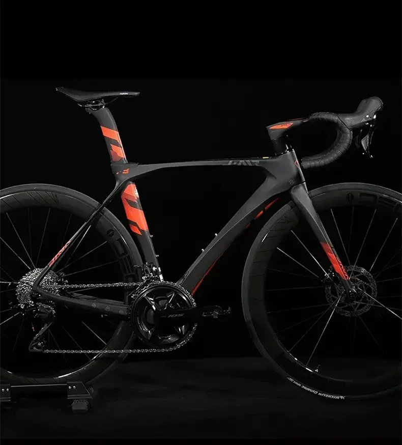 JAVA FEROCE  J-F3 Full Carbon Fiber Road Bike Hydraulic Brakes Racing Bike 24 Speed