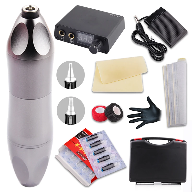 Customizable Box Beginners Tattoo Pen Set Can Customize The Logo Tattoo Pen Set Tattoo Kit