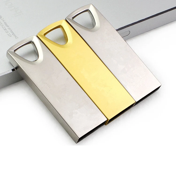 Promotional gift customized laser etching logo 2.0 3.0 4gb 8gb 16gb 32gb 64gb 128gb usb stick key tri angle hole usb flash drive
