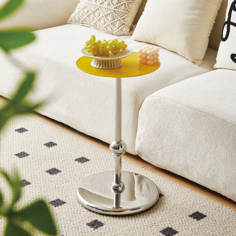 Sofa Bedside Table Removable Small Coffee Table Modern Simple Creative Mini Small Round Corner Table