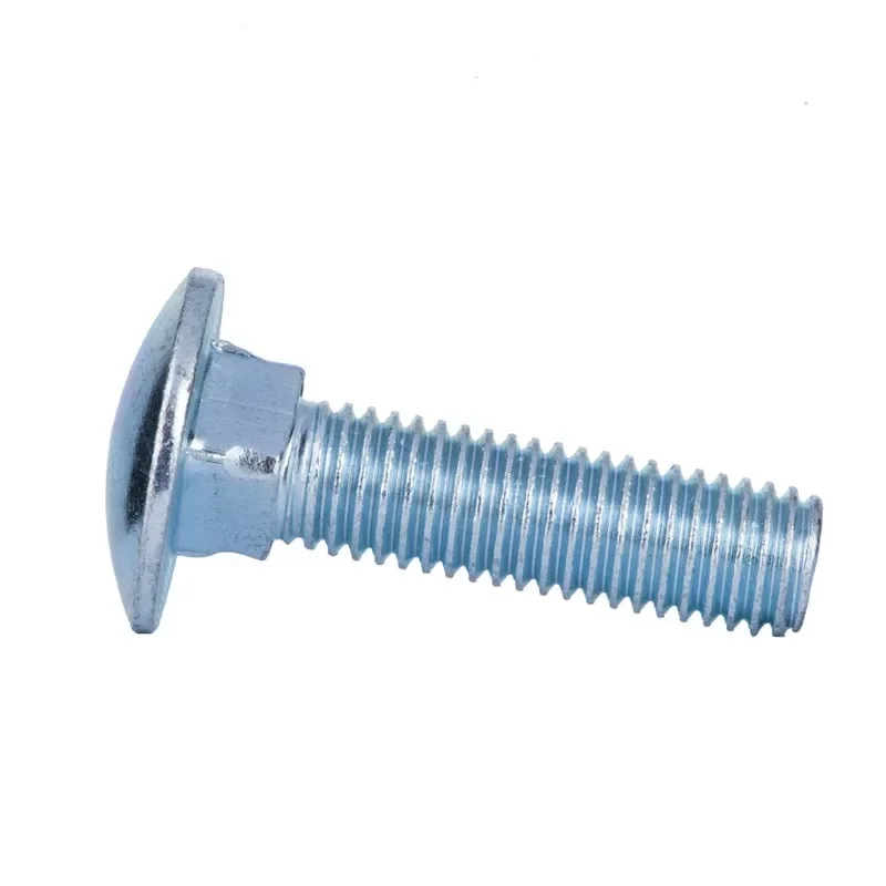 M10 M12 Round Head Square Neck Screw Grade8.8 Steel Zinc Plated Carriage Bolt DIN603