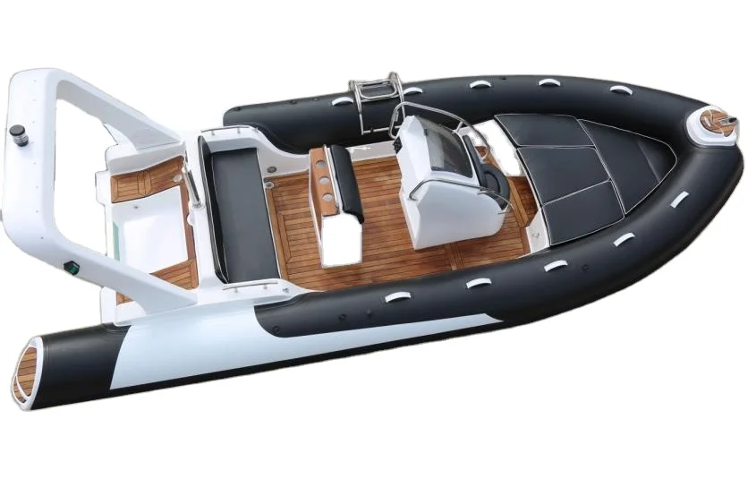 Plastic Rafting Hypalon Sport Cabin Cruiser Rigid Passenger Used Fiberglass Hull Floor Hovercraft Boat For Sale