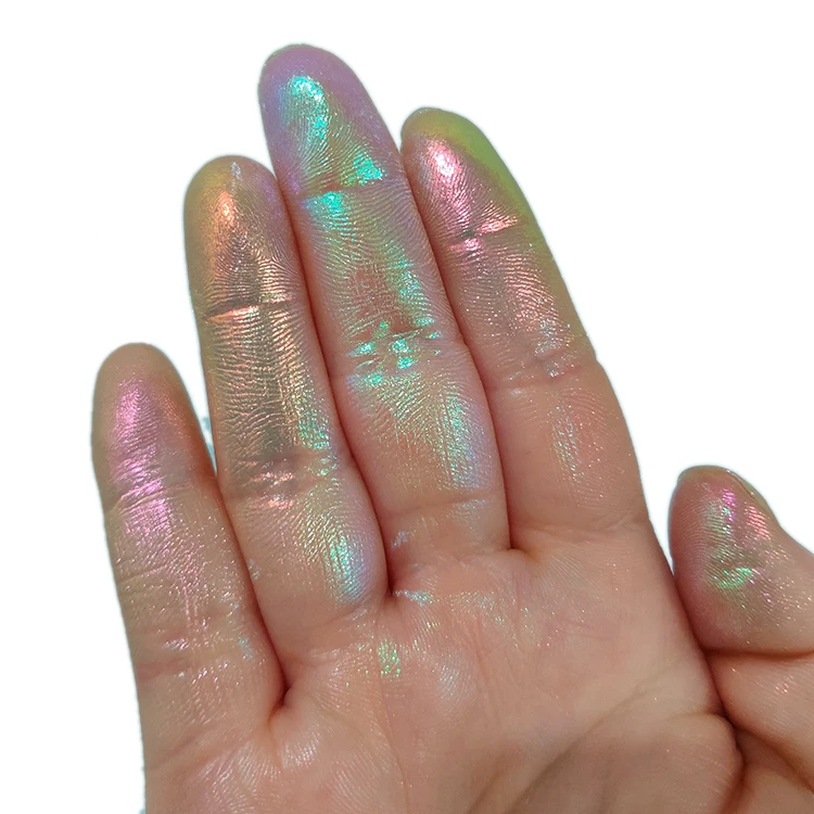 Private Label maquillaje Loose Mermaid Shimmer Pigment Eye Shadow Powder Highlighter Makeup