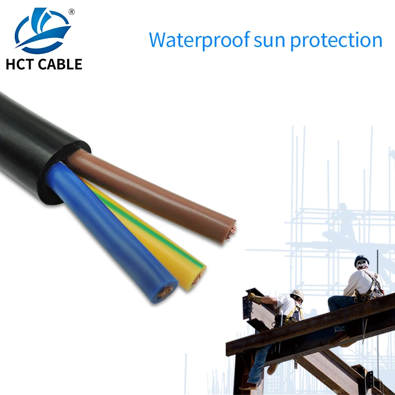 
cable wire electrical RVV 2 core 2.5mm2 power line waterproof PVC 100m 