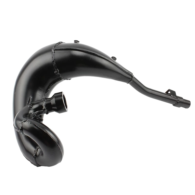 KOSHINE Motorcycle Pipe Exhaust Muffler Black Fit for 50 Mini SX DIRT Bike Parts