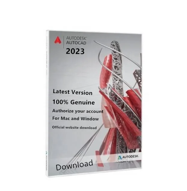 Авторизация онлайн-учетной записи WIN/MAC подлинные инструменты для чертежей на один год подписки для AutoCAD 2023