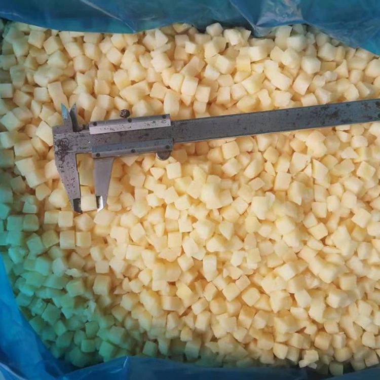 
Wholesale customized iqf apple cubes with export quality 