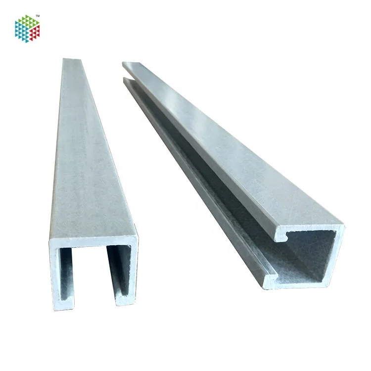 Cable base support fiberglass strut channel slot channel
