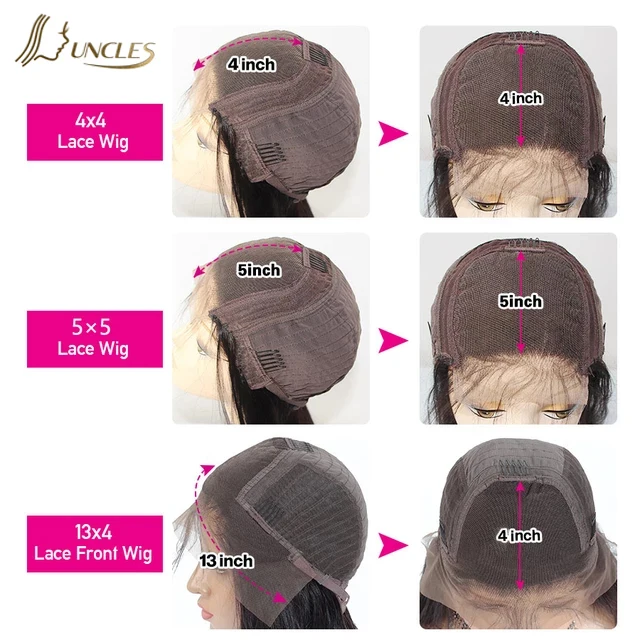 
Dyeable natural HD Lace Human Hair Wigs For Black Women 150% 180% Density Brazilian Virgin Hair Transparent Lace Front Wig 