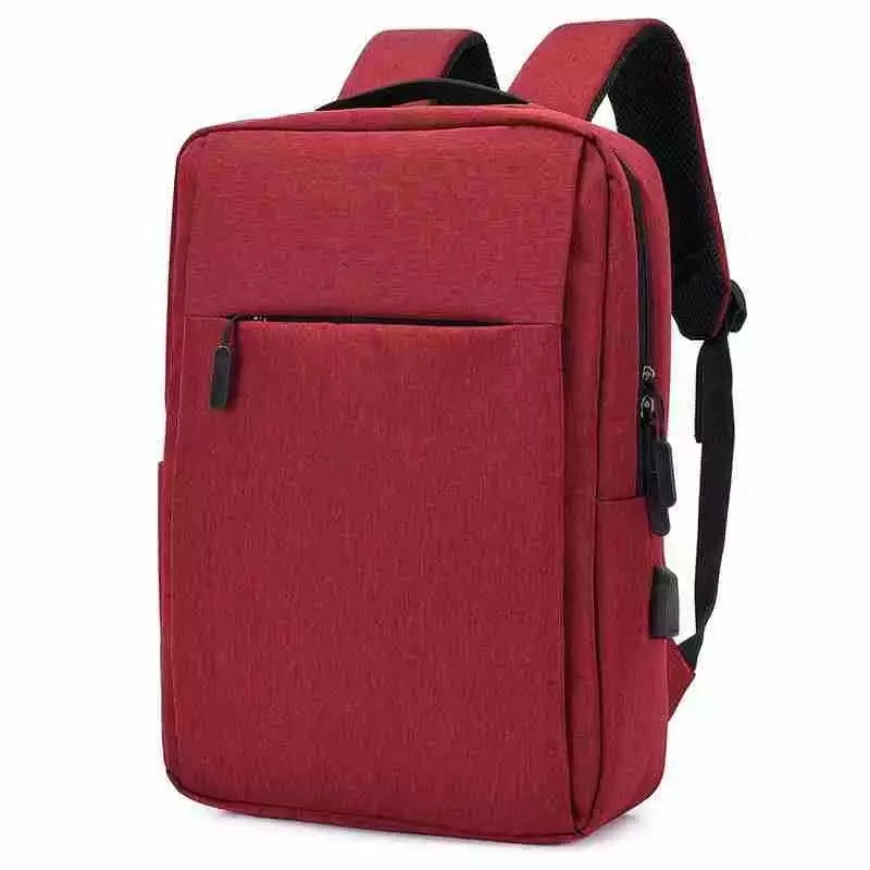 large capacity business nylon PU laptop Ecological Felt Laptop Bag backpack bags with usb charging port