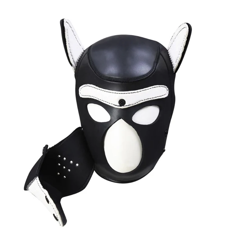 Высокое качество 9 видов цветов доступны полная голова кожаный капюшон игрушки сексуальный