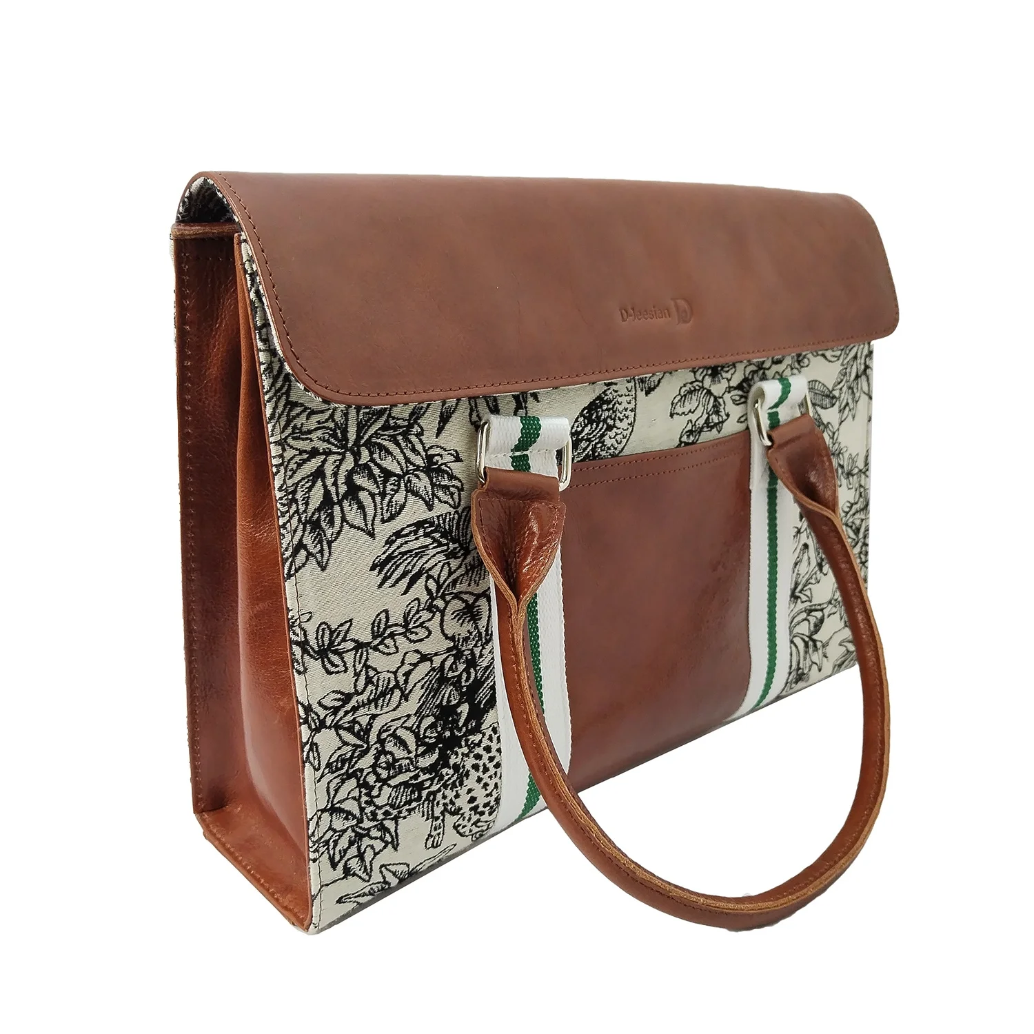 Дорожная сумка для ноутбука из натуральной кожи премиум-класса, китайские жаккардовые парусиновые деловые сумки, кожаный мессенджер