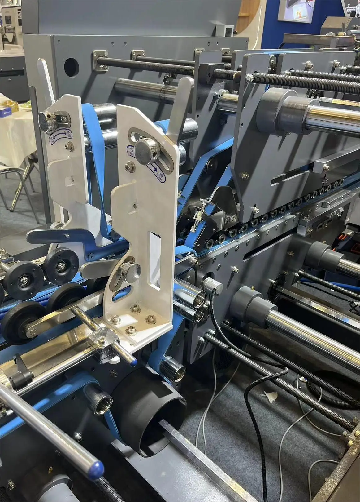 Carton Gluing Cardboard Stapler and Folder Gluer Machine for Making Corrugated Box Stitching and Gluing Cardboard Machine