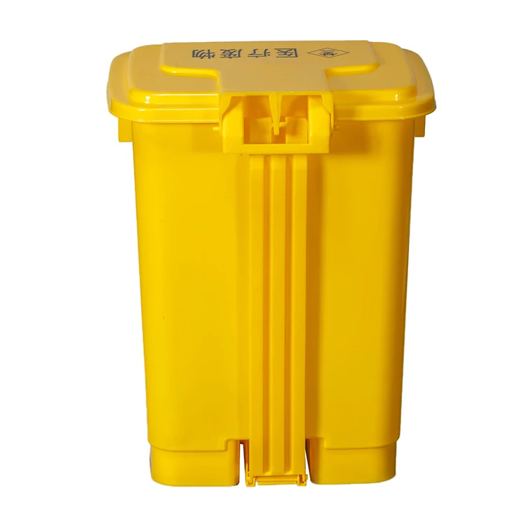 Variety Size Medical Waste Bin Trash Can With Foot Pedal Hospital Clinic Trash Can Customized Logo