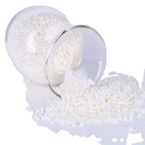 Factory Direct Sale Soft White Plastic Particles Raw Material TPR for Children Toys