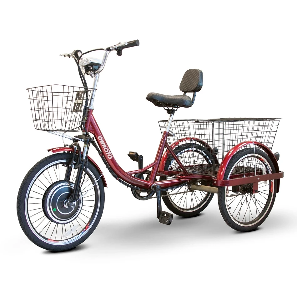 En iyi 20 Jant 48V 350W 500W ucuz kargo lityum pilli elektrikli bisiklet 3 tekerlekli