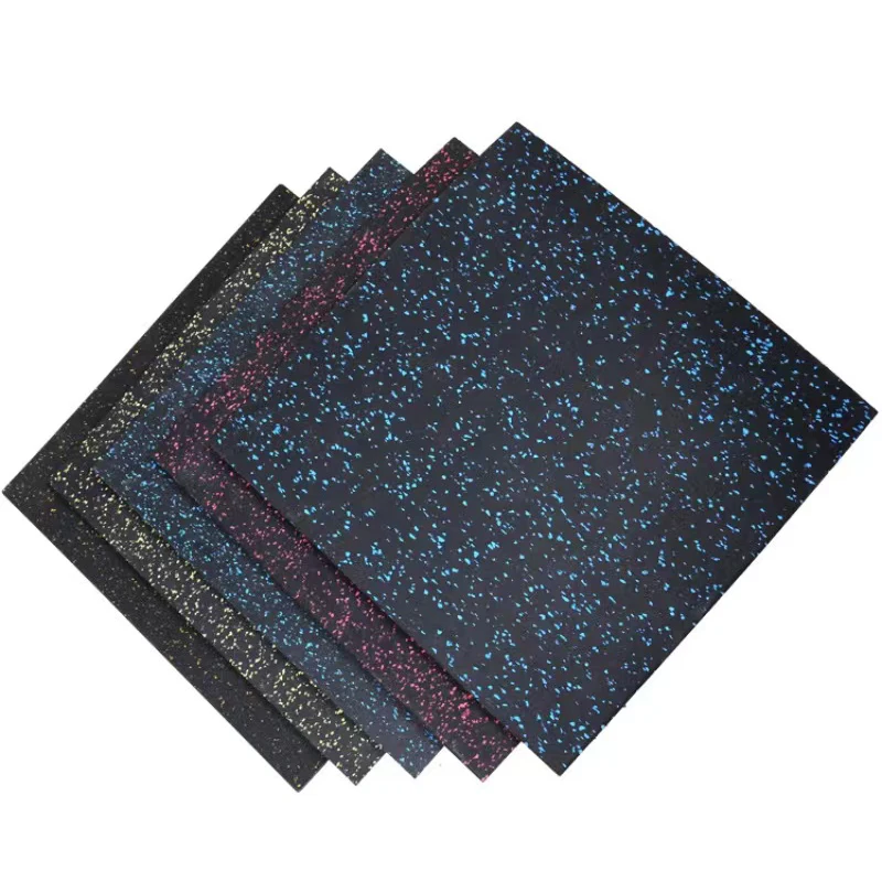 Cheap Anti-Slip Interlocking Gym Sport Flooring Mats Surfacing Protective Rubber Mat Stable Rubber Nonslip Mat