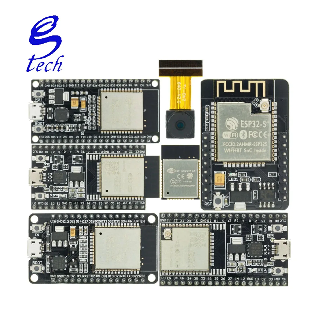 ESP32 S макетная плата последовательный порт, Wi-Fi, Ethernet IoT беспроводная карта ESP-32 30Pin ESP32-CAM ESP-32 ESP32-CH9102X ESP-32 38Pin