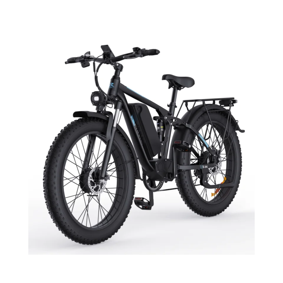 Mountain 48V 2000W Electric Bike Motor Electrical Engine Suspension-Dedicated E Bikes Electronic Lithium Battery Off-Road Riding
