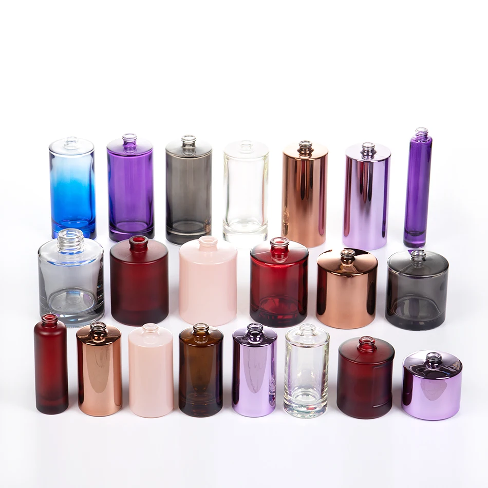 30ml 50ml 100ml Empty Vintage Perfume Glass Bottle With Pump Perfume Atomiser Refillable Bottle