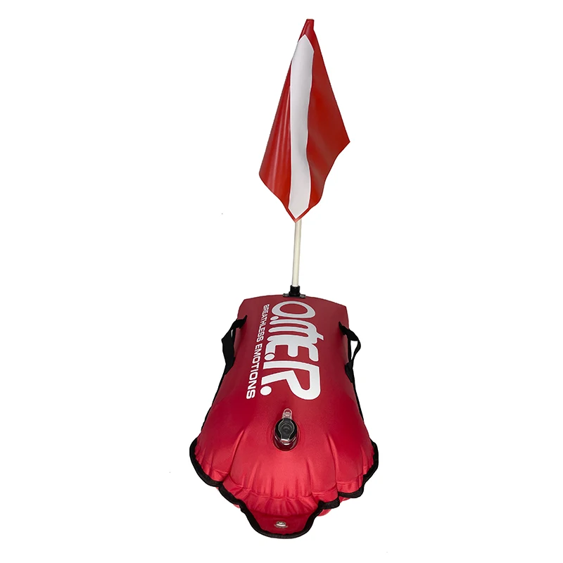 Customize Swimming Safety Float Waterproof Dry Bag Open Water Buoy