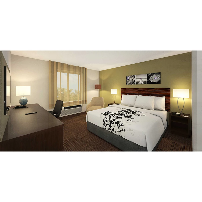 Sleep Inn custom high quality hotel bedroom sets 2021 modern bedroom furniture