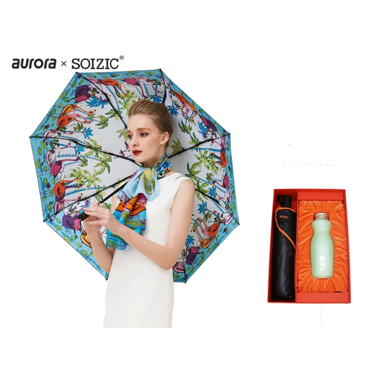 
2021 new product ideas wholesale unique products in latest gadgets women Silk scarf gifts sets for mothers day gifts set 