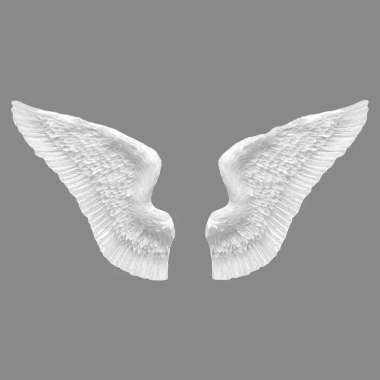 Wall decoration creative wall hanging feather wings show angel selfie wall decor wings feather wings
