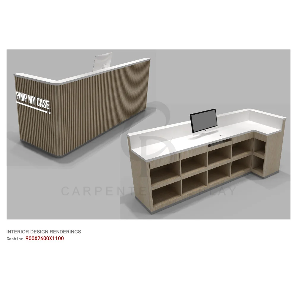 Contemporary Cell Phone Kiosk Interior Design for Urban Settings