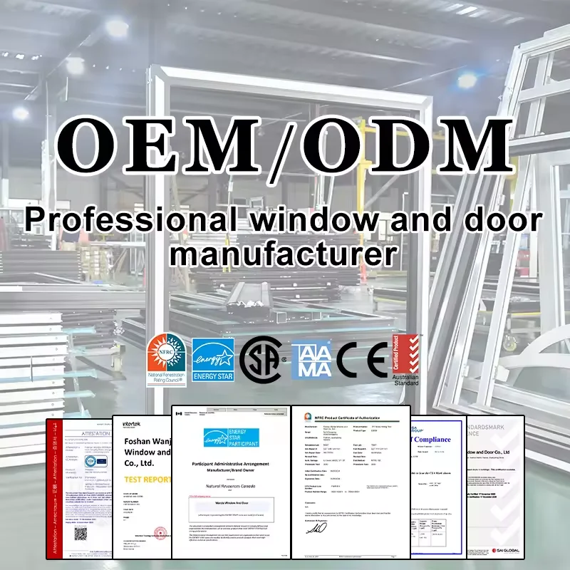 WANJIA Factory Automatic Double Glass 3 Track Slide Door Interior Sliding Door System Customized Color Patio Sliding Door