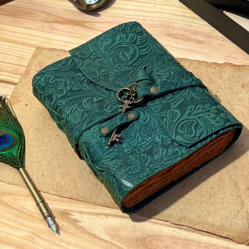 Custom Logo A5 Planner PU Leather Cheap Hardcover Sketchbook Journal Factory Note Book Gift Cover Notebook