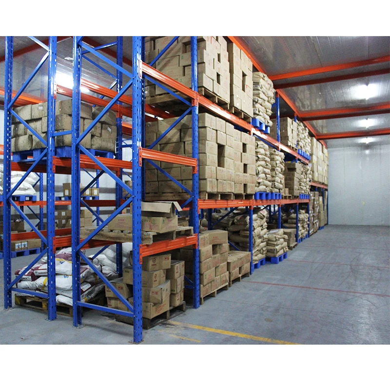 Pallet racking Heavy duty steel warehouse industrial pallet storage shelf rack narrow aisle selective pallet racking