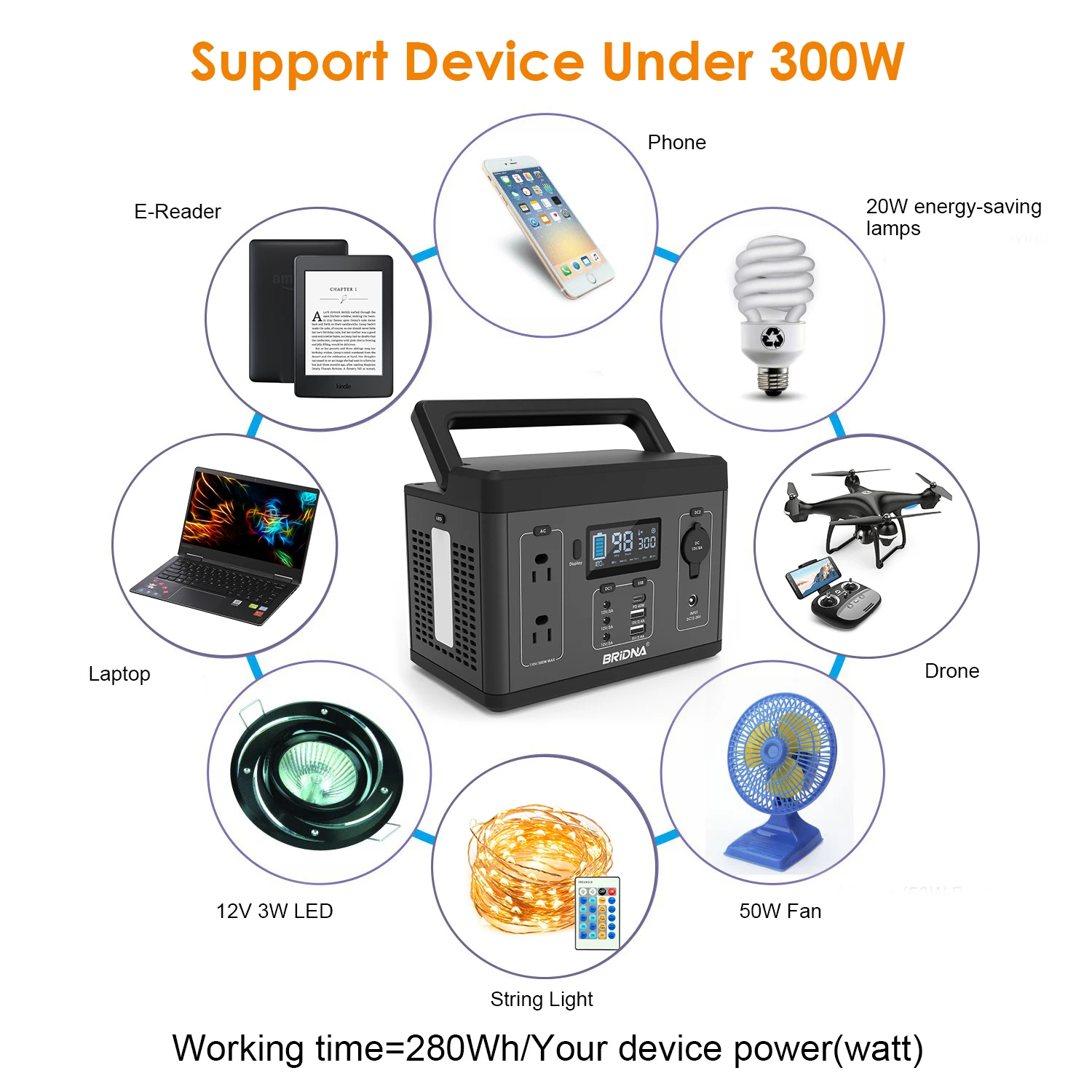Wholesale Portable 300W Smart Solar Ups Panel Power Storage Generator with Lithium Ion Battery