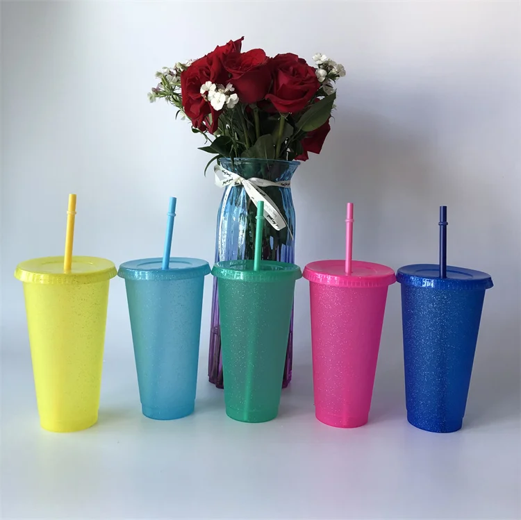 New Arrival New Design Eco Friendly Cold Coffee 24oz Plastic Cups