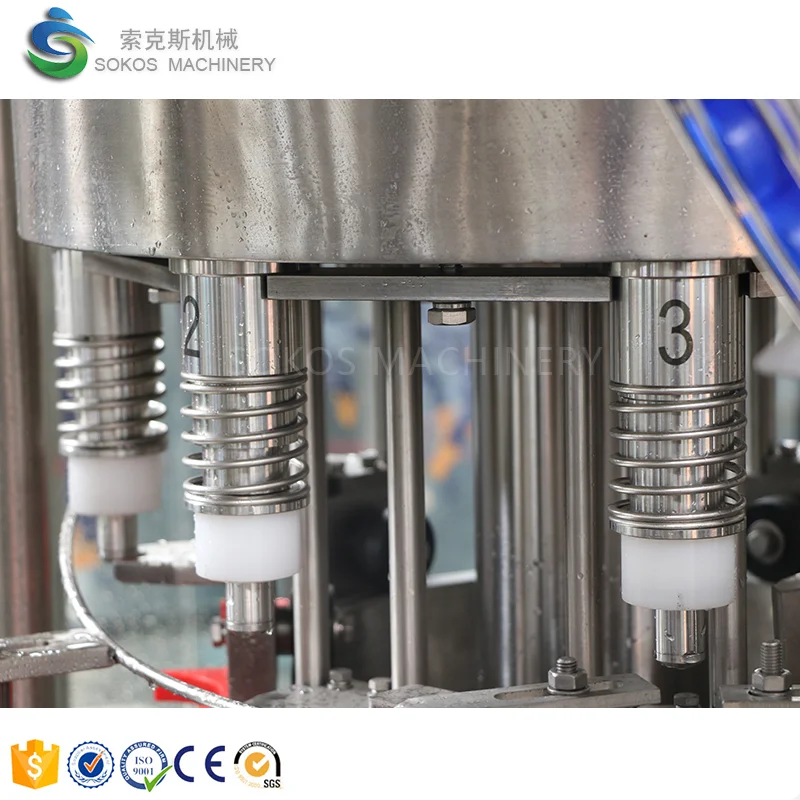 High Quality Factory Turnkey Project Automatic Plastic Bottled Pure Water Filling Machine