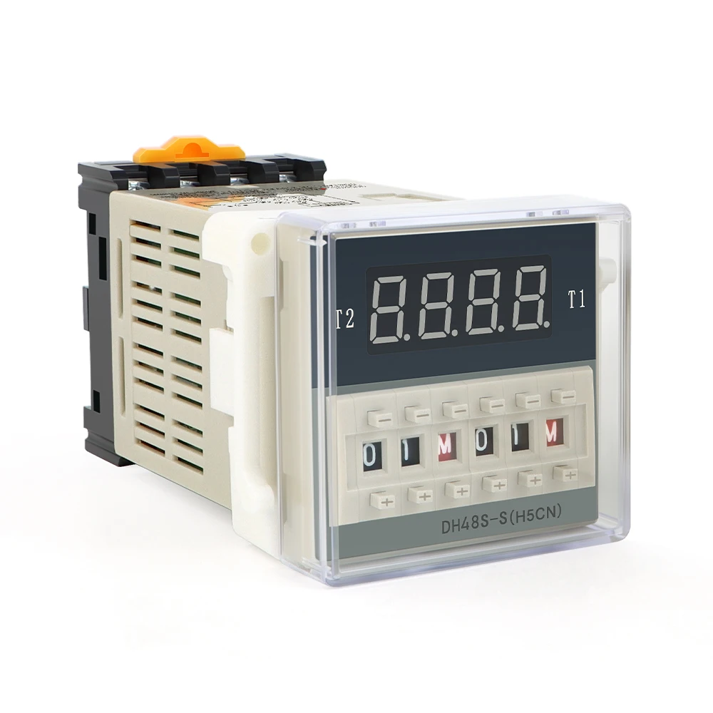 DH48S Time Relay with base DH48S-S Digital display time switch Cycle controller  timer DH48S-1Z Time controller