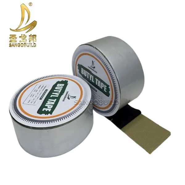 Hot Sales Construction Materials Waterproof Membrane Roof Repair Tape Aluminum Foil Butyl Tape