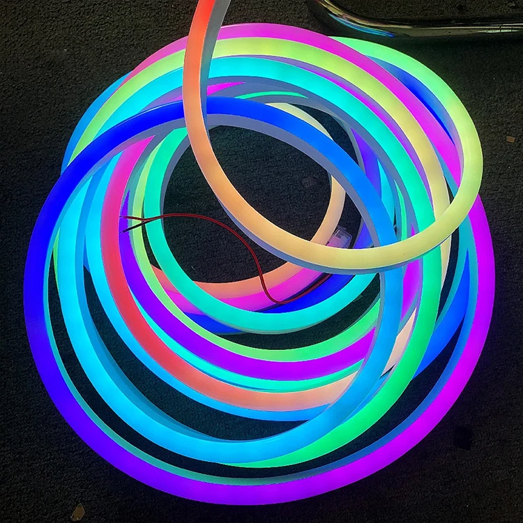 Neon Strip Light Silicone Neon Rope 12V 24V 110V 120V 240V 230V Rgb Flex Led Neon Light RGB