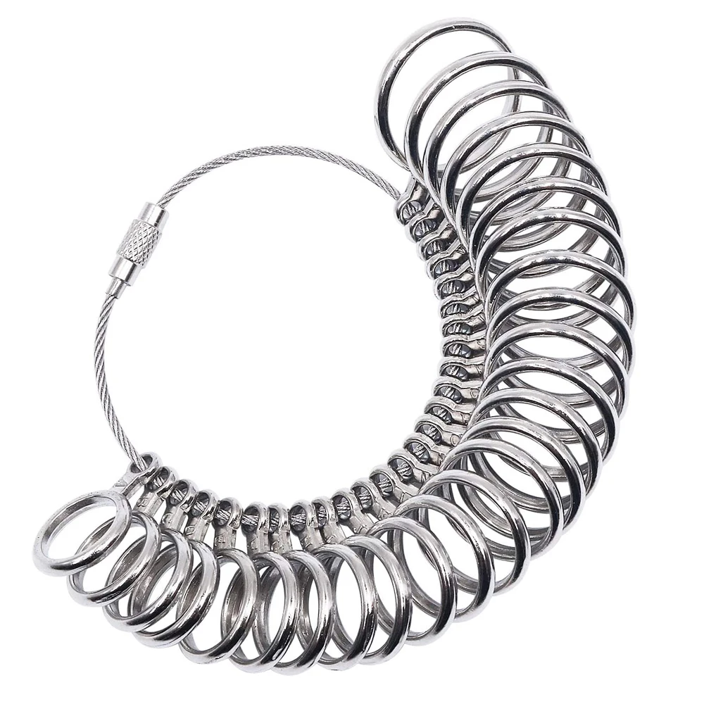 Низкая цена оптовая продажа измерительный инструмент английской размерной сетке A-Z палец размер измерительного gague кольцо грохот