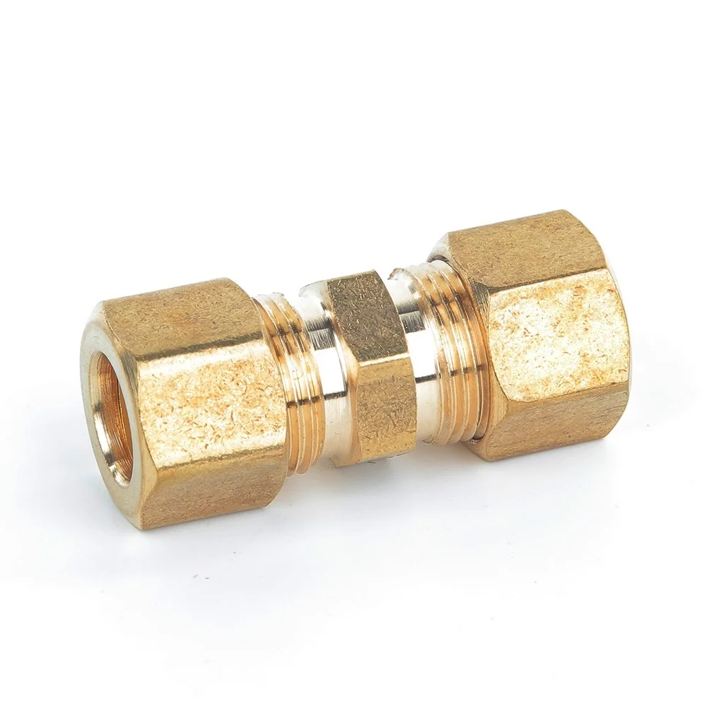Brass Tube Fitting Lead Free Brass Union Compression Tube Fitting Union