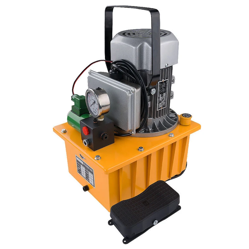 HHB-700D3 High Quality Hydraulic Electric Pump 700 Bar High Pressure Electric Three-way Hydraulic Pump Portable Oil Pump