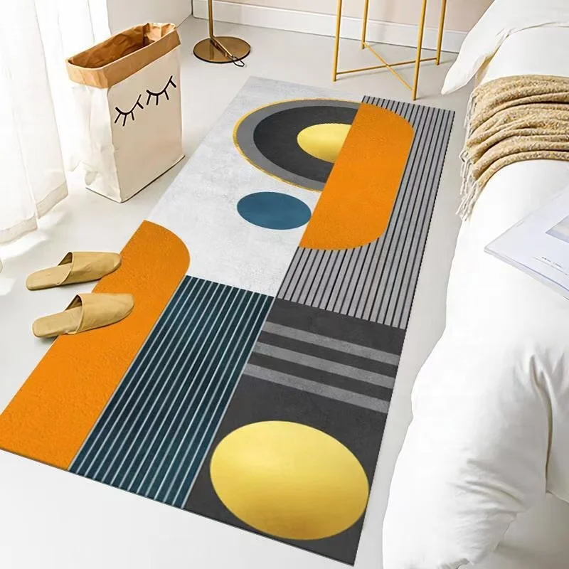 China modern and decoration design carpet 3D painted rugs