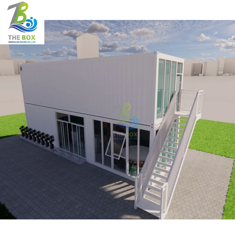 Good Quality 1 Year Instant House Two Story Prefab Houses Australia Portable Shipping Containers