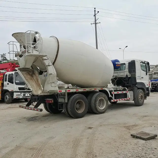 used concrete mixer pump diesel trucks on sale