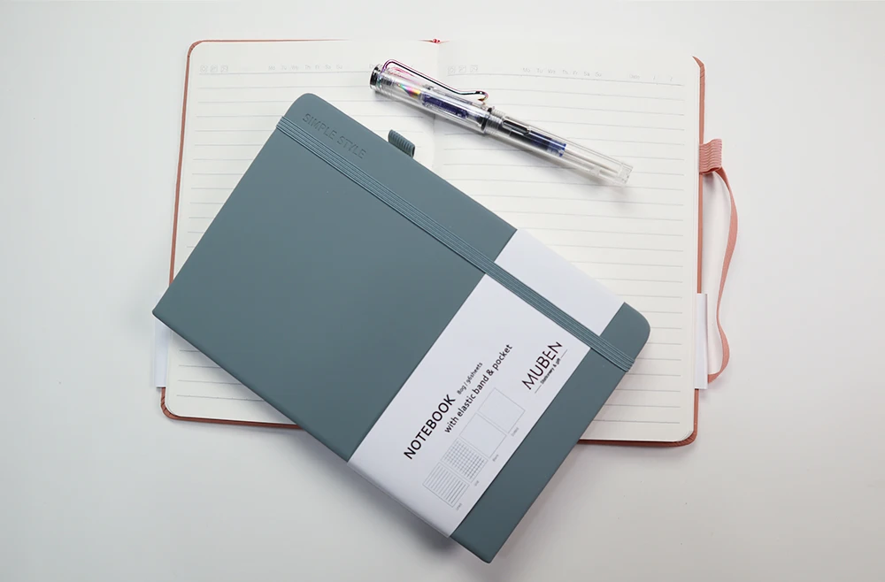  Free Sample Custom 2022 Planner Color Cover Diary Journal Core Agenda Notebook Gift Box with