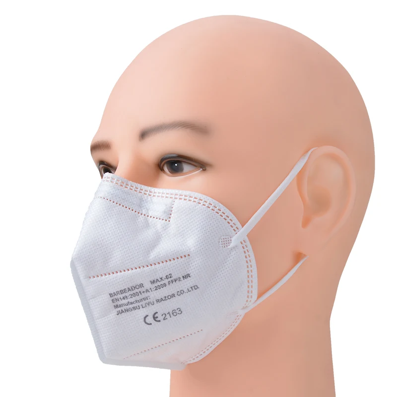 
white color CE FFP2 mask and CE2163 EN149 certificate with KN95 face mask 